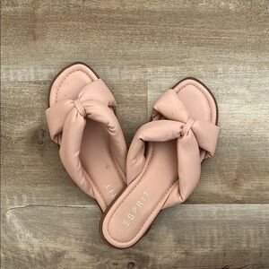 Esprit Women's Pink Slide Sandals